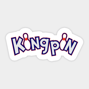 Vintage Kingpin Movie Sticker